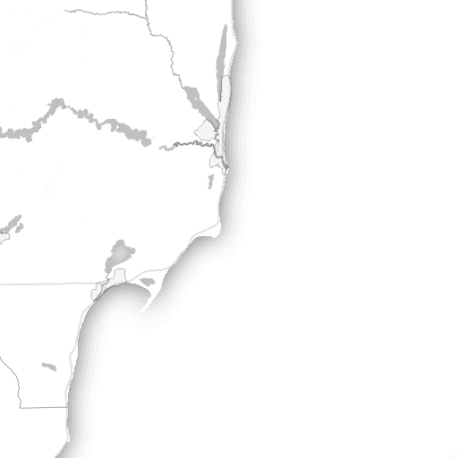  Saginaw Bay Fishing Map 白色: 運動和戶外活動